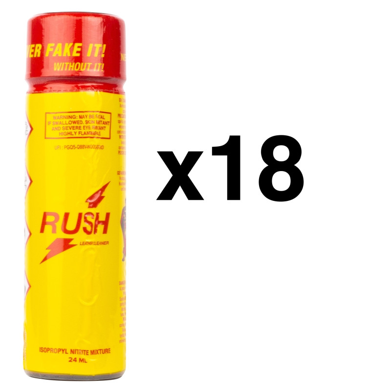 BGP Leather Cleaner RUSH ORIGINAL TALL 24ml x18